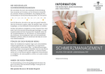 Flyer Qualitätsmanagement: Schmerzmanagement