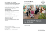 Flyer Qualitätsmanagement: Sturzprophylaxe