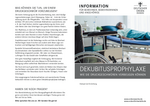 Flyer Qualitätsmanagement: Dekubitusprophylaxe
