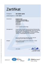 EMS Zertifikat